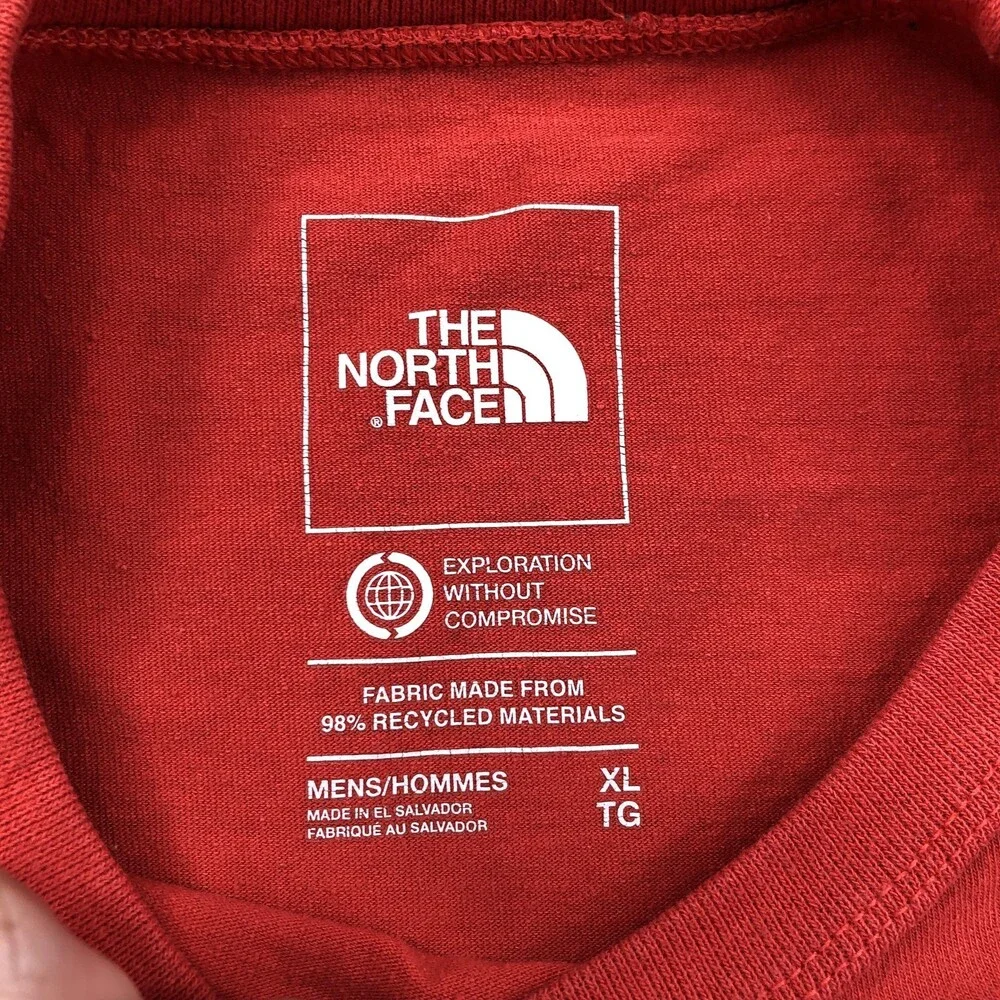 The North Face Shirt Mens XL Red Year Of The Tiger Graphic Tee Tagless Outdoor - Picture 5 of 9